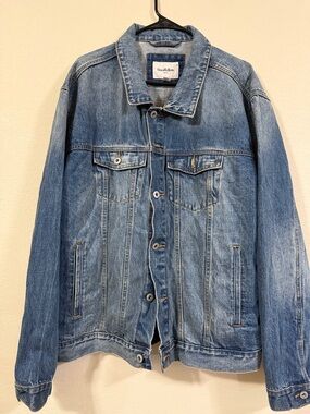 Goodiellow Light Blue Denim Bomber Jacket